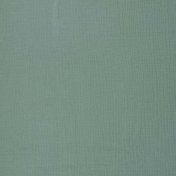 Musselin - Double Gauze -  Jenke Uni Mint by Swafing